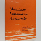 Erich Sauer : Maailman lunastuksen aamurusko : Vanhan Tes... - pikkukuva 1