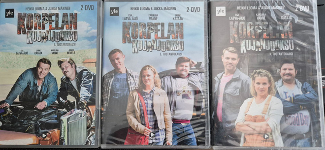 Korpelan kujanjuoksu - Koko sarja -DVD