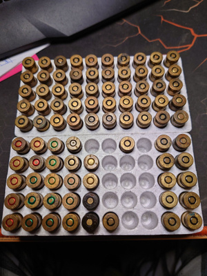 9mm vanhoja patruunoita