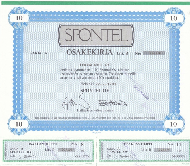 OKK 1988 Spontel Oy, Helsinki (Tamro)