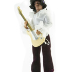 JIMI HENDRIX BLACK HAT ACTION (34 981) n.20cm, kitara, kanga - pikkukuva 2