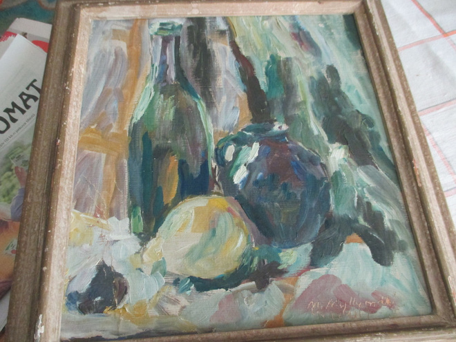 Marjatta Myllymäki 1955 /asetelma