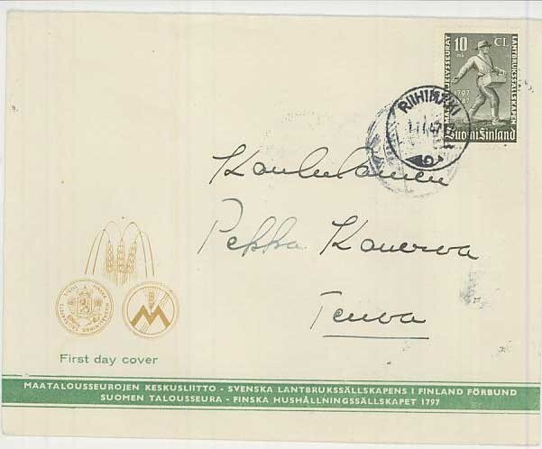 1947 maanviljelysseura FDC