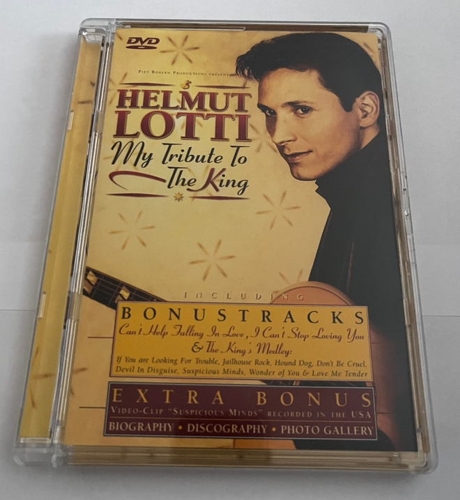 Helmut Lotti - My Tribute To The King (dvd)