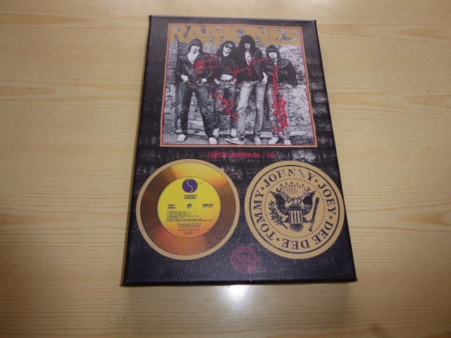 Ramones canvastaulu koko 20 cm x 30 cm