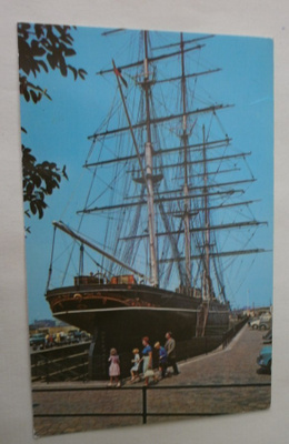 UK, Greenwitch, klipperi, museolaiva Cutty Sark, ei p.