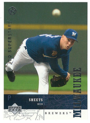 02-03 UD Superstars #96 Ben Sheets