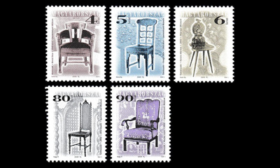 Unkari 4628-32 ** Käyttösarja istuimia (2000)