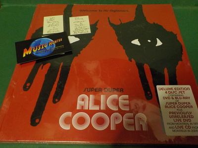 ALICE COOPER - SUPER DUPER UUSI BLU-RAY+2DVD+CD EARBOOK