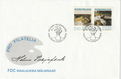 1991 ProFilatelia merkkien FDC-kirje