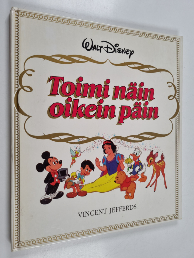 Walt Disney : Toimi näin oikein päin