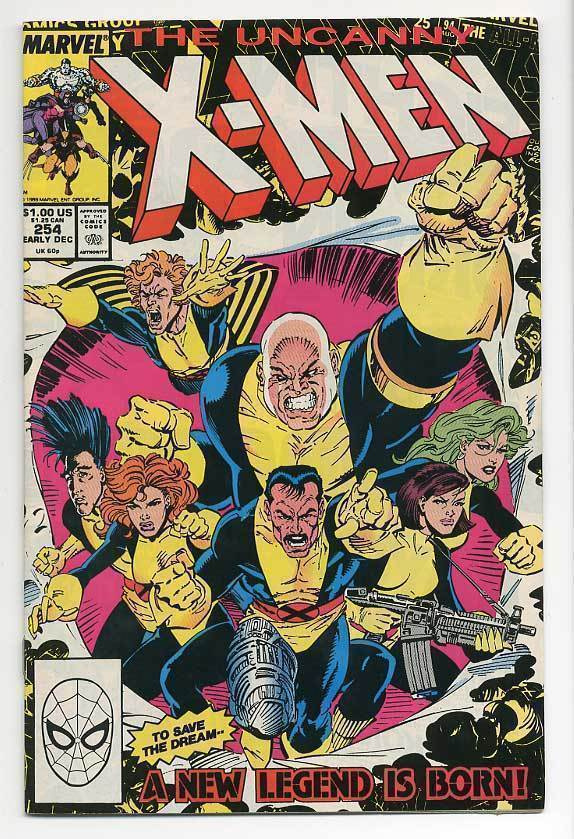 The Uncanny X-Men #254 (Marvel, December 1989)  