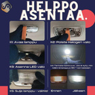 Mitsubishi Pajero (MK4) Sisätilan LED-sarja 13-o - pikkukuva 5