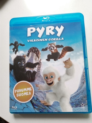 Blu-ray PYRY - VALKOINEN GORILLA ( Sis.postikulut )