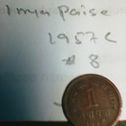 Intia 1 nya paise 1957C, km#8 - pikkukuva 1