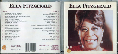 ELLA FITZGERALD . 2 CD-LEVYÄ . ESSENTIAL COLLECTION