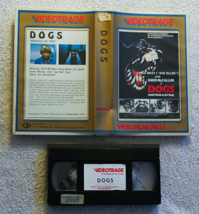 DOGS - NATTENS KÄFTAR VIDEOTAGE No.1