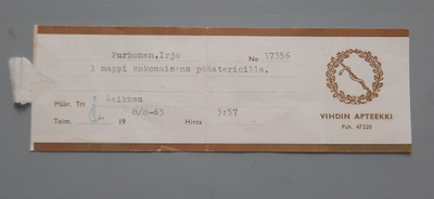 signatuuri Vihti apteekki -63