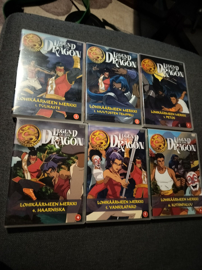 Legend of The Dragon-lohikäärmeen merkki koko sarja