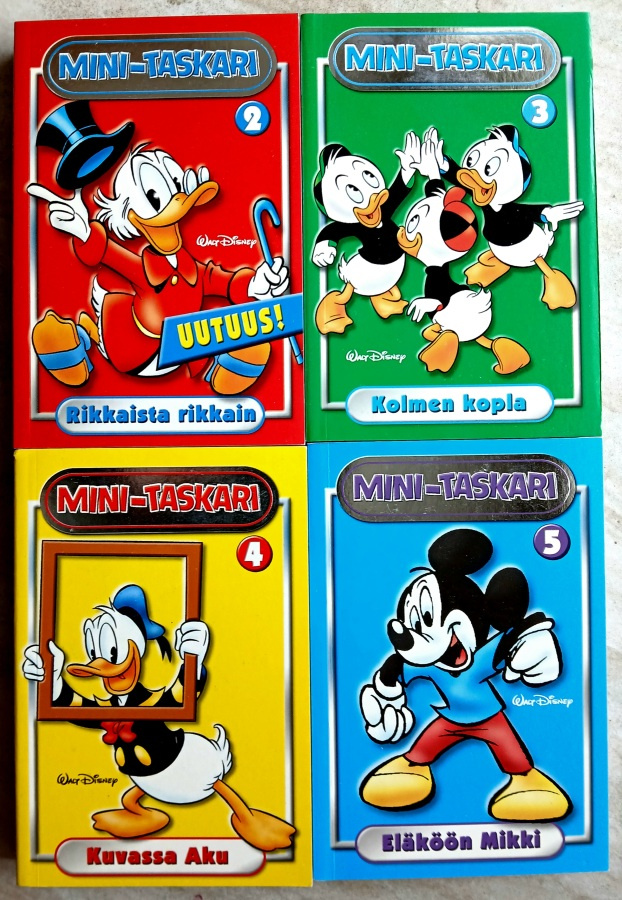 Mini-Taskari 2-5 , lukemattomia