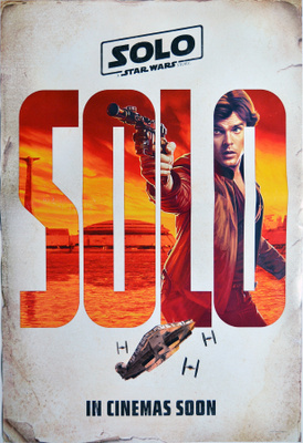 Elokuvajuliste: Solo: A Star Wars Story - 4 kpl!