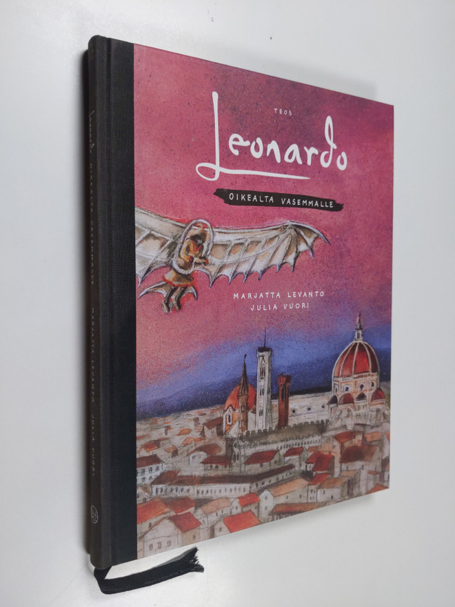 Marjatta Levanto : Leonardo oikealta vasemmalle