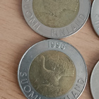 suomi 10 Markkaa metso 1993.1996.1997.1998 kierrosta - pikkukuva 2