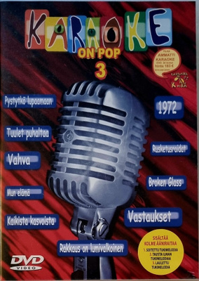 KARAOKE ON POP 3 DVD