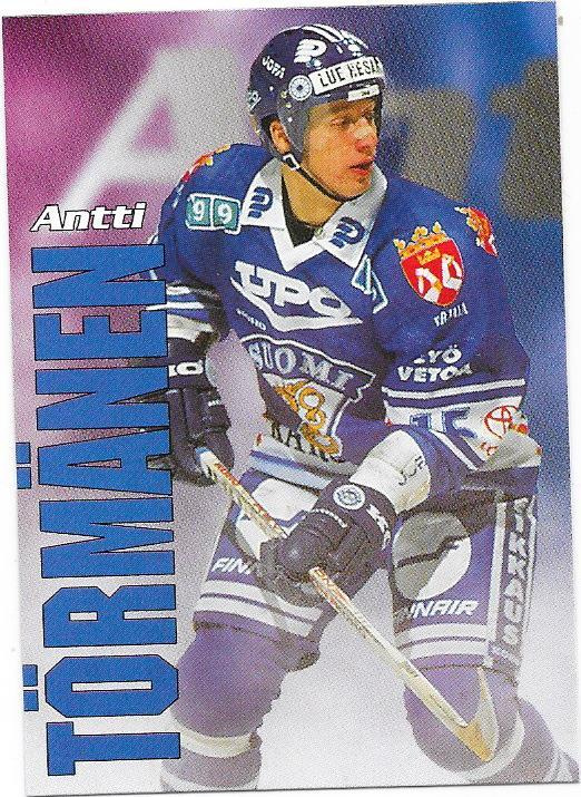 1998-99 CardSet Maajoukkue #45of47 Antti Törmänen Jokerit
