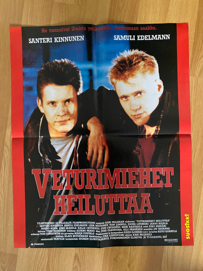 Veturimiehet Heiluttaa juliste