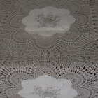 Kirjailtu vintage Pitsiliina / Pöytäliina pitsiä 165 x 250cm - pikkukuva 5