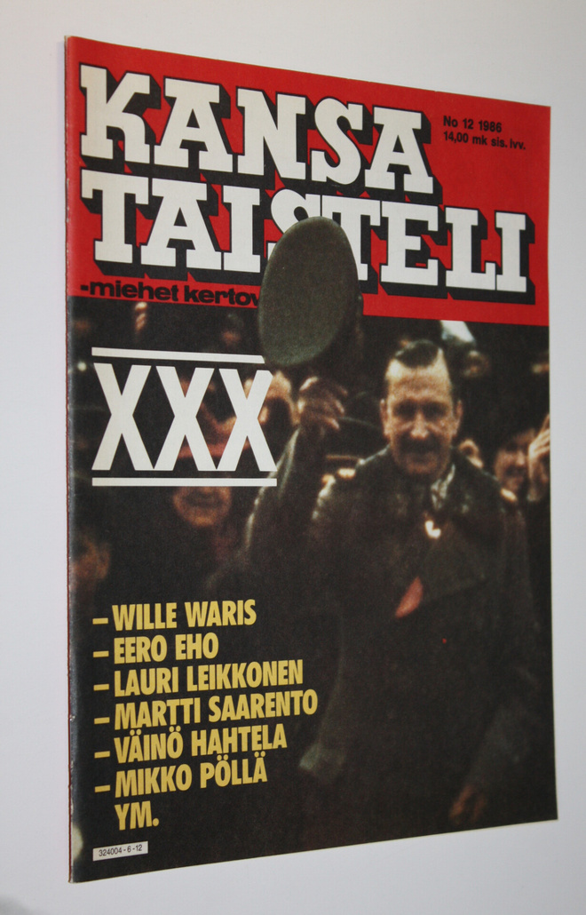 Kansa taisteli nro 12/1986 - Miehet kertovat : kuvauksia ...