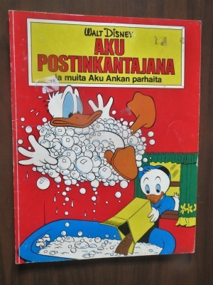 Aku Ankan parhaat V - Aku postinkantajana 1. painos 1977
