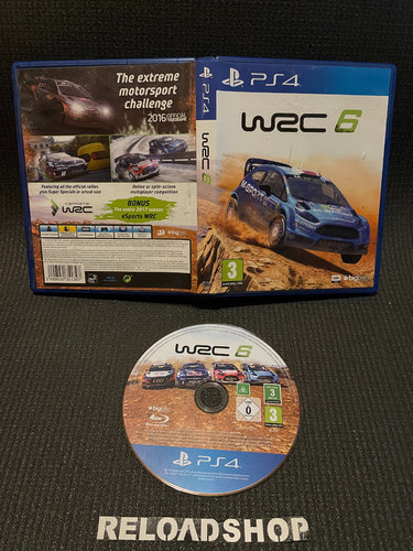 WRC 6 World Rally Championship PS4