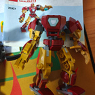 Lego 76270 Batman robottiasu + 76307 Iron Man robottiasu - pikkukuva 3