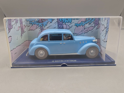 Tintti keräilyauto sininen