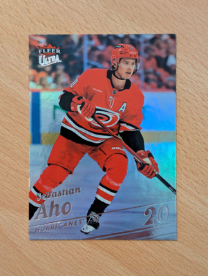 2025-26 Fleer Ultra Sebastian Aho Rainbow Foil