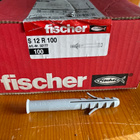 Fischer S 12 R 100 tulppa, 100kpl - pikkukuva 1