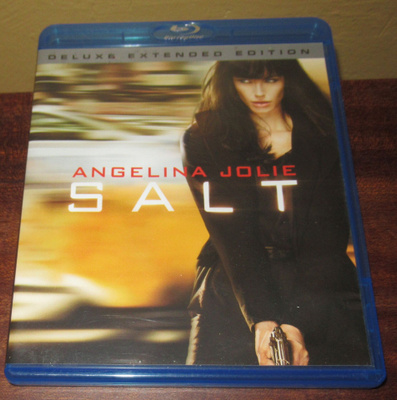 Angelina Jolie SALT Blu-ray Disk, toiminta ja seikkailu