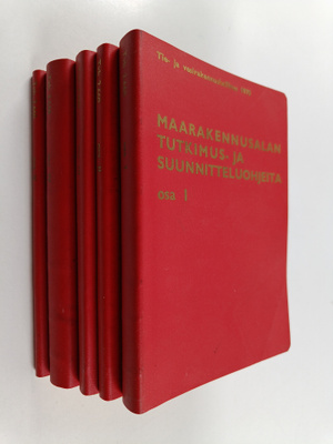 Maarakennusalan tutkimus- ja suunnitteluohjeita 1-5