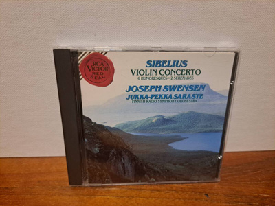 Sibelius:Violin concerto etc.-Joseph Swensen,Saraste CD