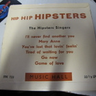 HIPSTERS SINGERS-HIP HIP HIPSTERS 7'' EP SUOMI PAINOS - pikkukuva 2