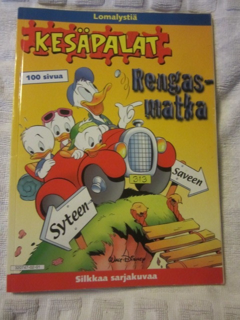 Walt Disney / Kesäpalat / Rengasmatka - Lomalystiä
