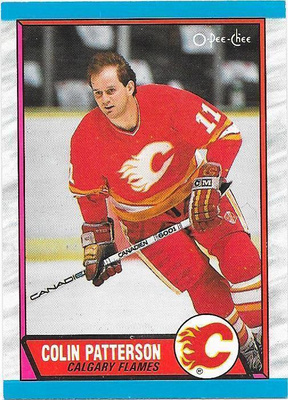 1989-90 OPC #71 Colin Patterson Calgary Flames