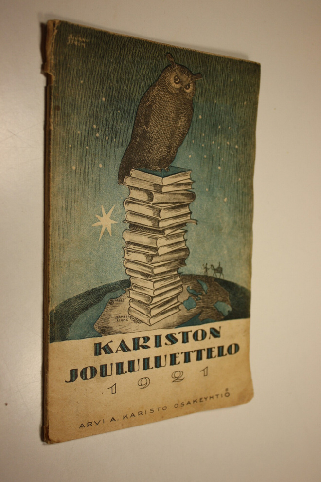 Kariston joululuettelo 1921