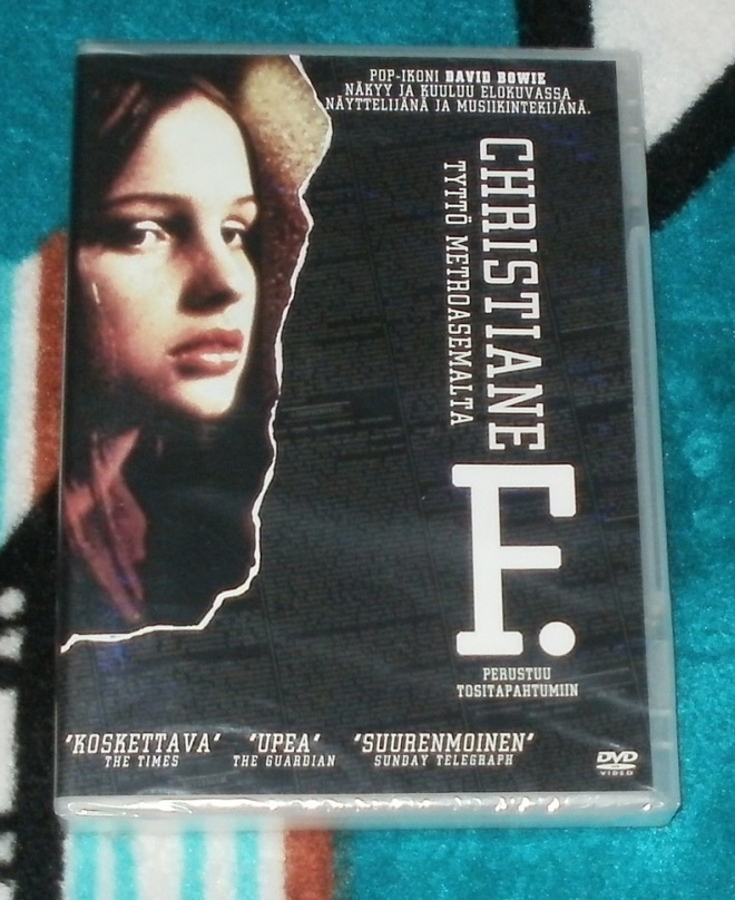 CHRISTIANE F. Tyttö Metroasemalta ~ Uli Edel ~ DVD kelmussa