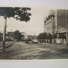 VANHA Postikortti Viipuri Rautatieasema Raitiovaunu 1929 - pikkukuva 1