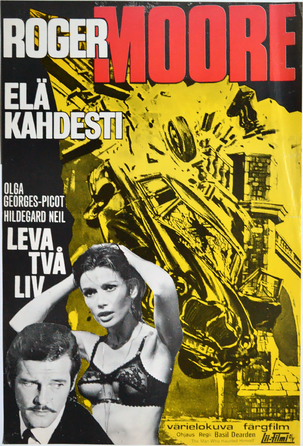 Elokuvajuliste: Elä kahdesti (Roger Moore)