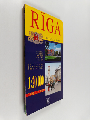 Riga : Pilsetas plans = City plan = Stadtplan : 1:20000 :...