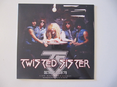 Twisted Sister Detroit club '79 live radio broadast LP